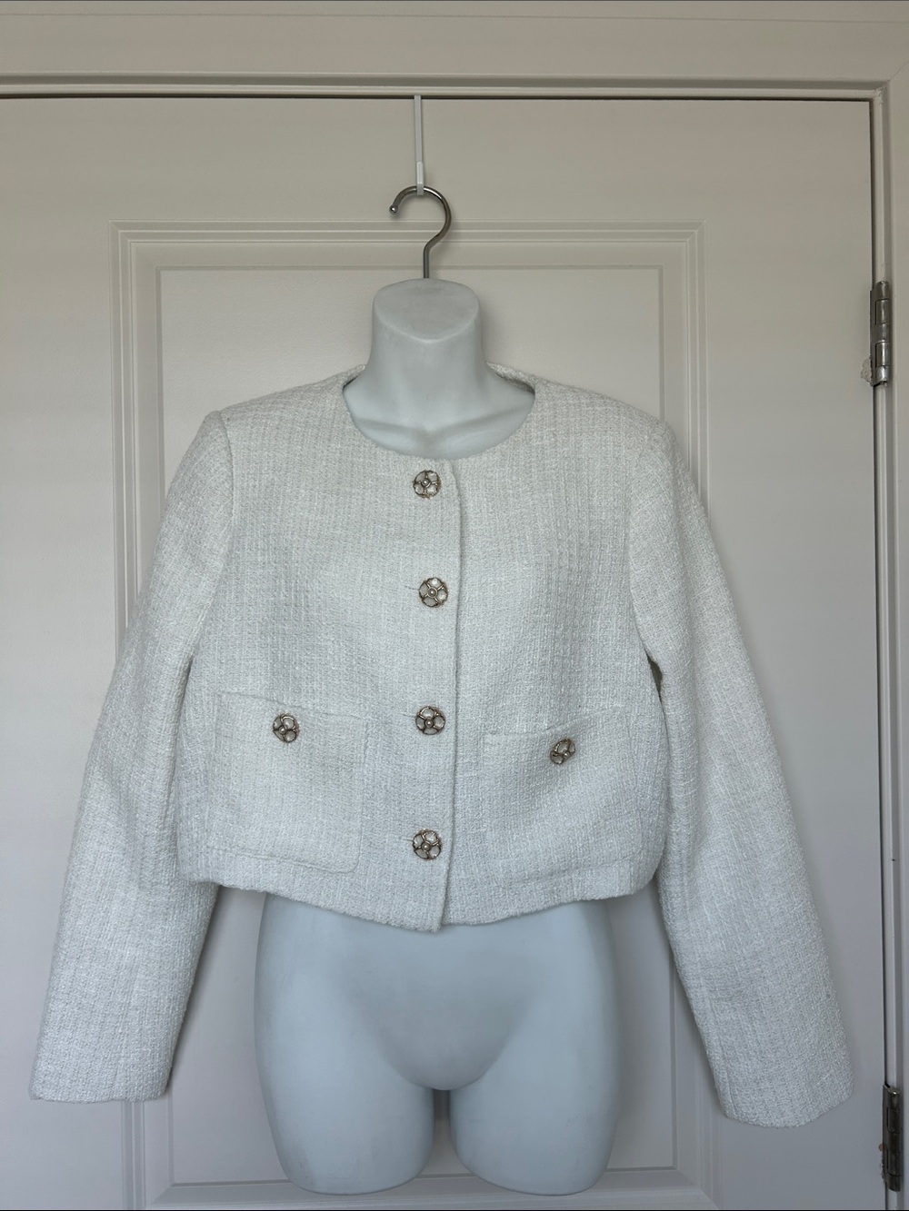 Joie Tweed Cropped Jacket
